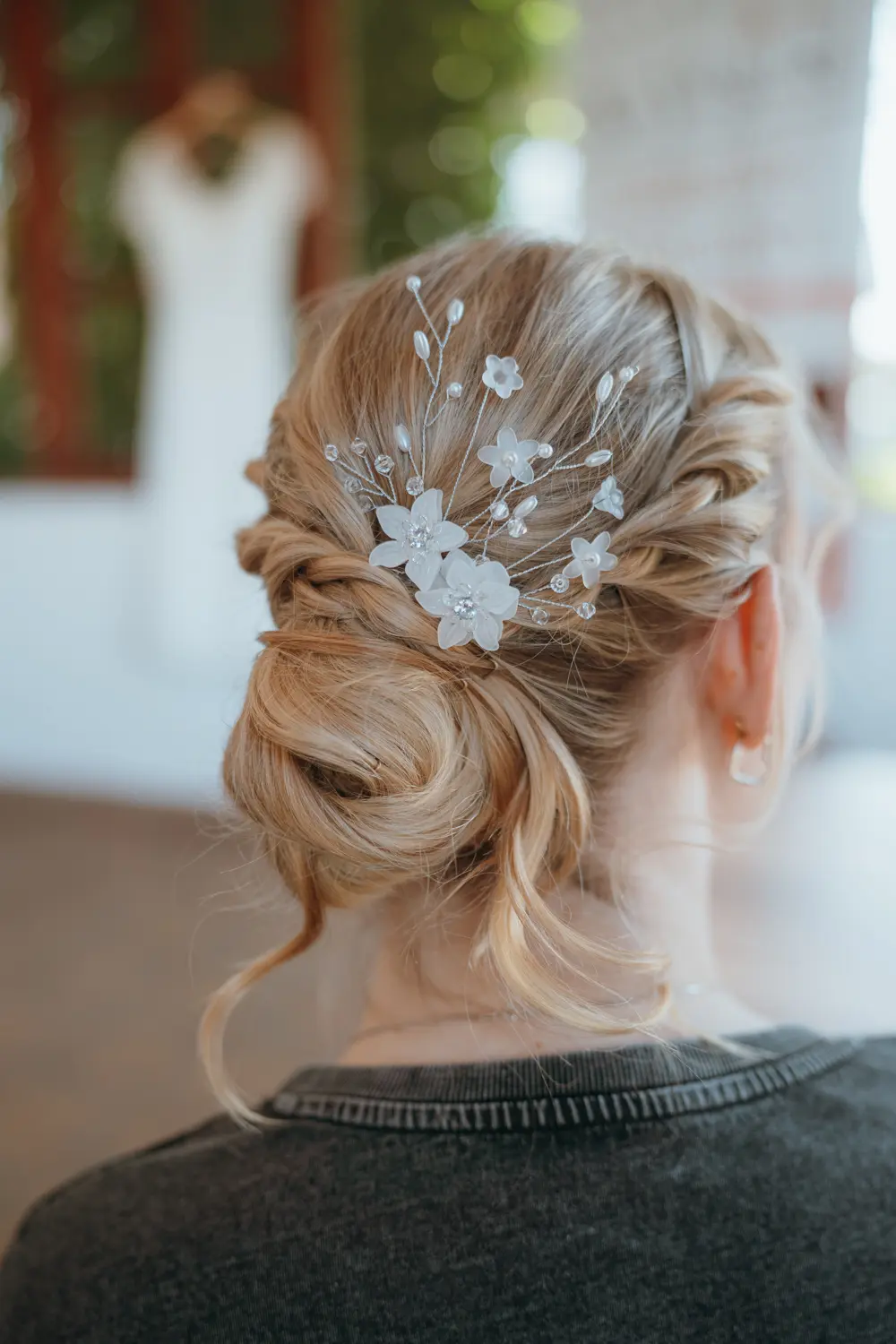 Nevěsta a ženich – blízký portrét