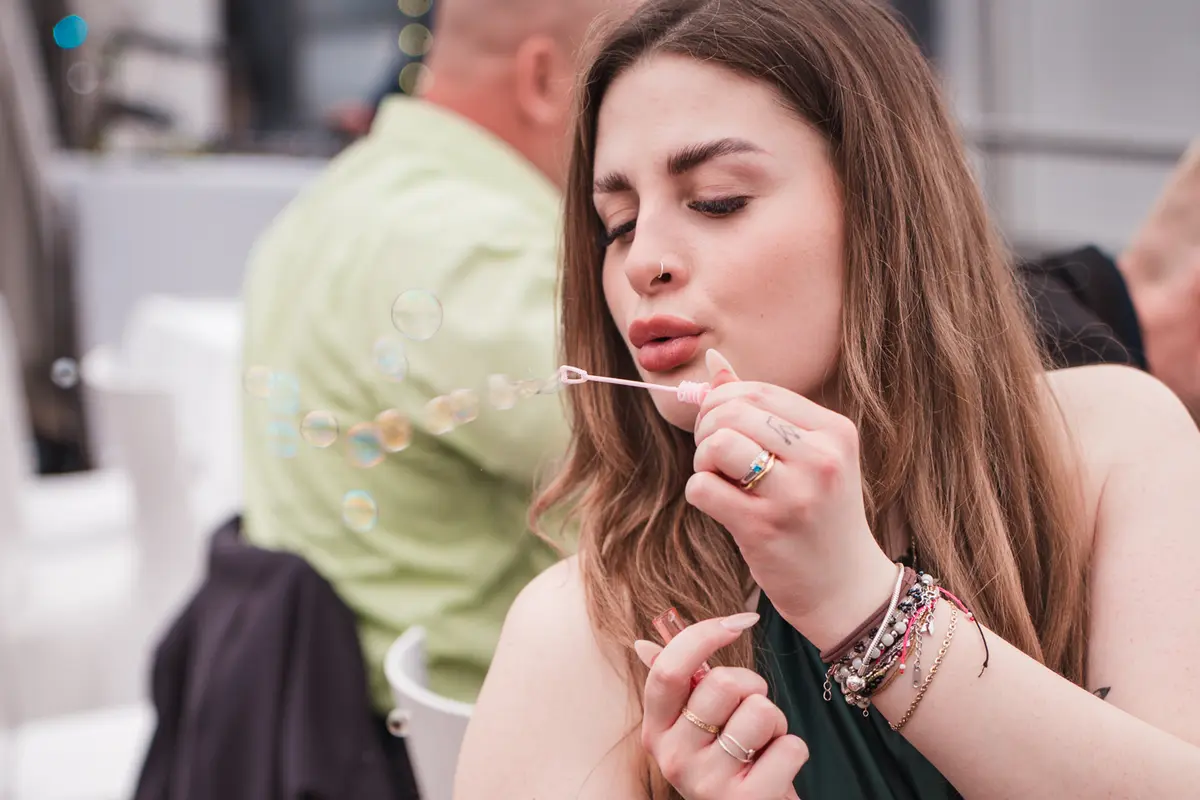 Novomanželé – portrét na oslavě